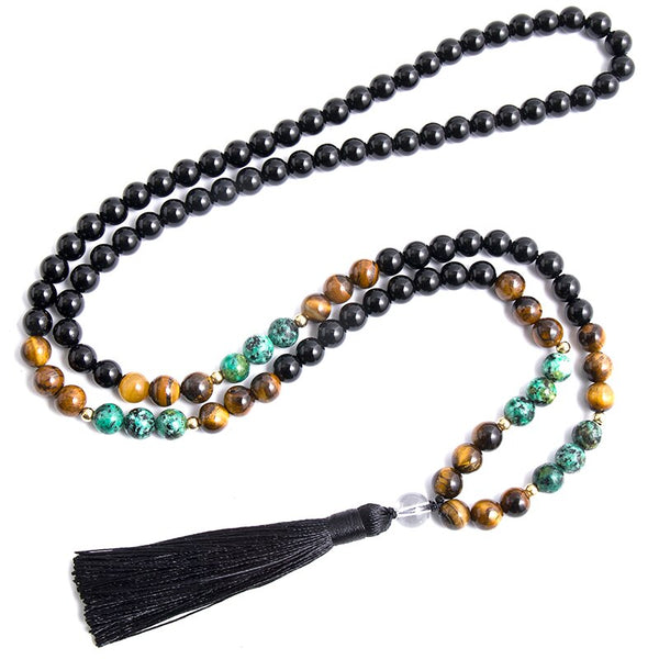 Black Onyx Mala Beads-ToShay.org