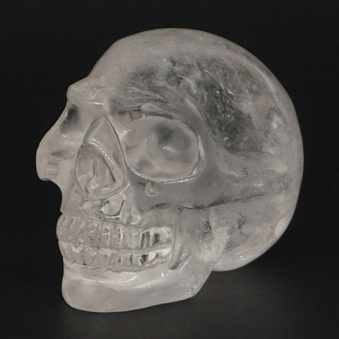 Clear Quartz Crystal Skull-ToShay.org
