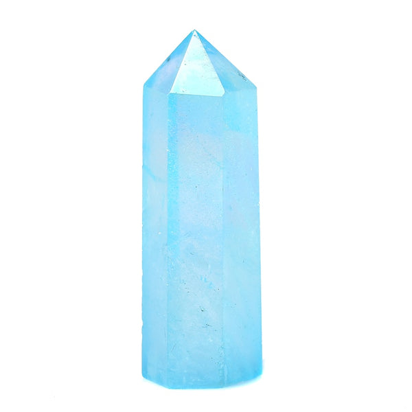 Blue Aura Crystal Point-ToShay.org