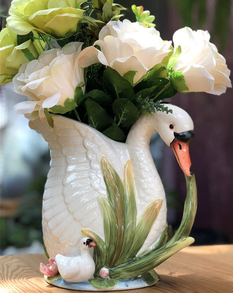 Swan Vase-ToShay.org