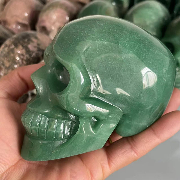 Green Jade Skull-ToShay.org