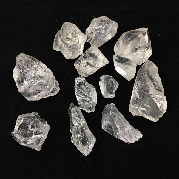 Clear Crystal Rough Raw Stone-ToShay.org