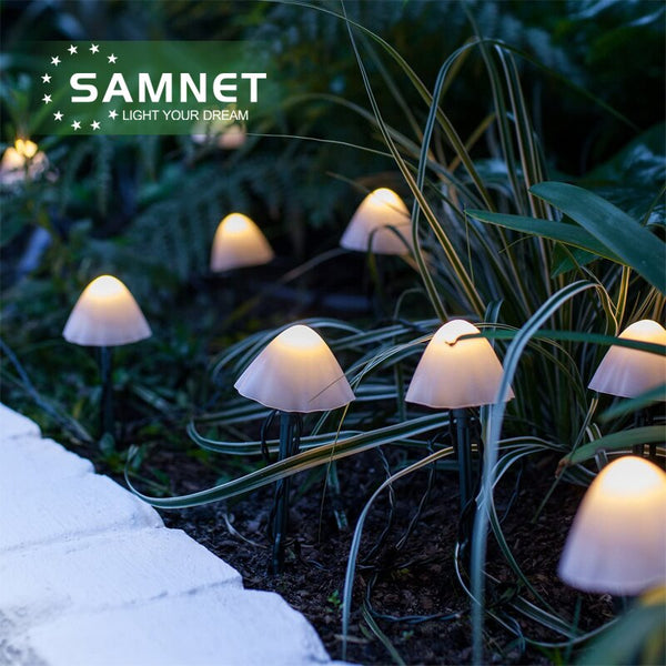 Mushroom Garden Lights-ToShay.org