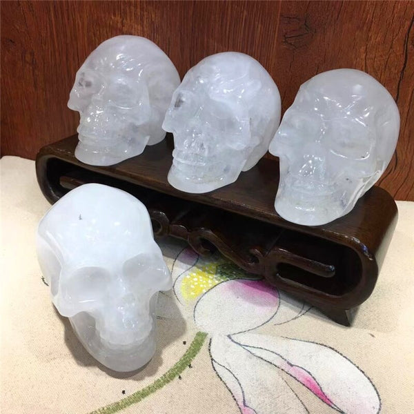 White Crystal Quartz Skull-ToShay.org