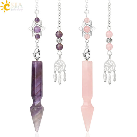 Mixed Crystal Dowsing Pendulums-ToShay.org