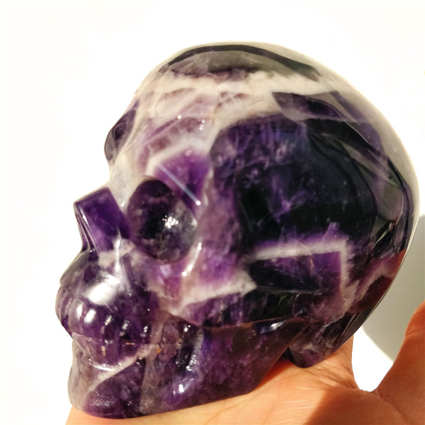 Purple Dream Amethyst Skull-ToShay.org