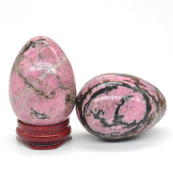 Pink Rhodochrosite Egg-ToShay.org