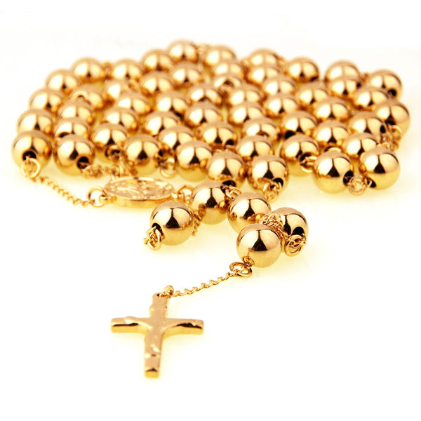 Gold Rosary Beads-ToShay.org