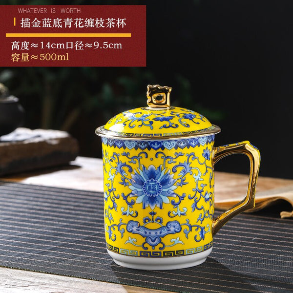 Jingdezhen Ceramic Tea Cup-ToShay.org