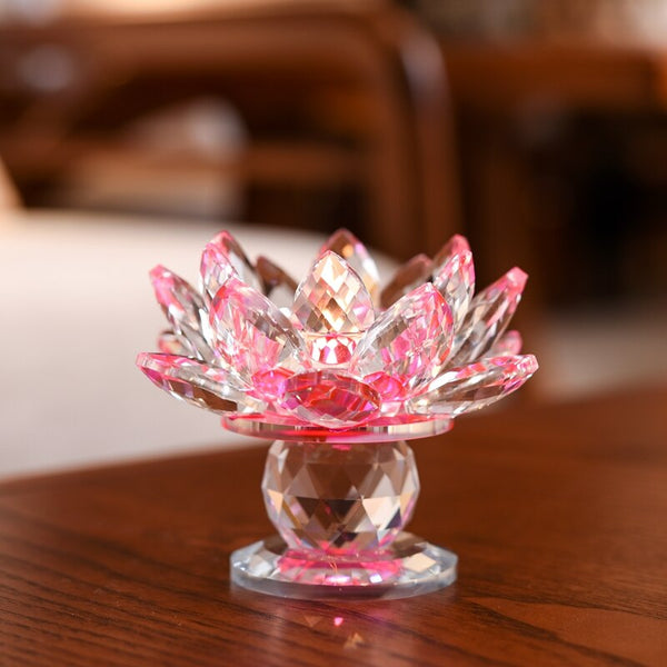 Lotus Flower Candle Holders-ToShay.org