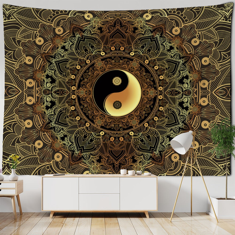 Mandala Tapestry Wall Hanging-ToShay.org