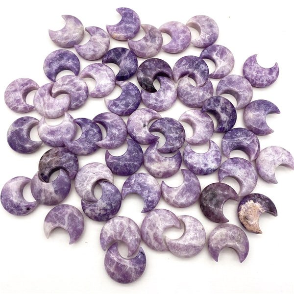 Purple Lepidolite Mica Moon-ToShay.org