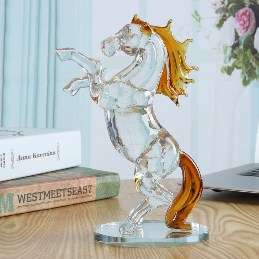 Clear Crystal Horse-ToShay.org