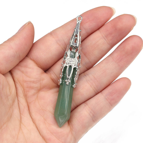 Mixed Crystal Pillar Pendulums-ToShay.org