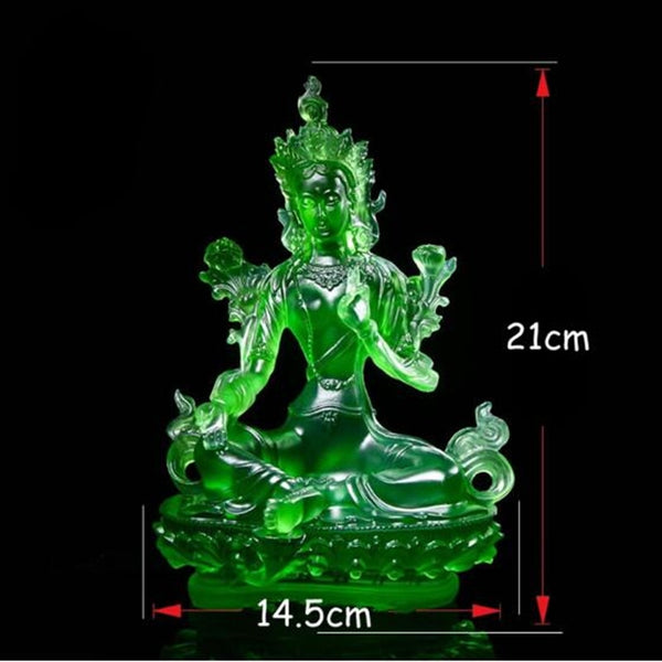 Green Tara Tantric Buddha-ToShay.org