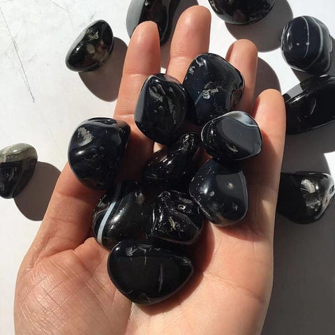Black Onyx Agate Stones-ToShay.org