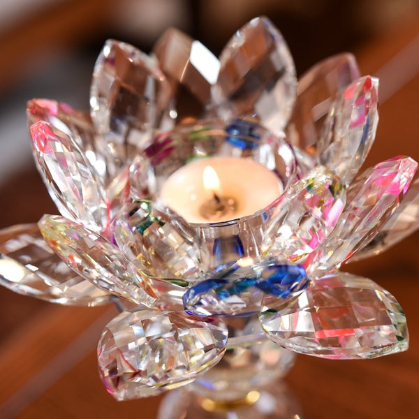 Lotus Flower Candle Holders-ToShay.org