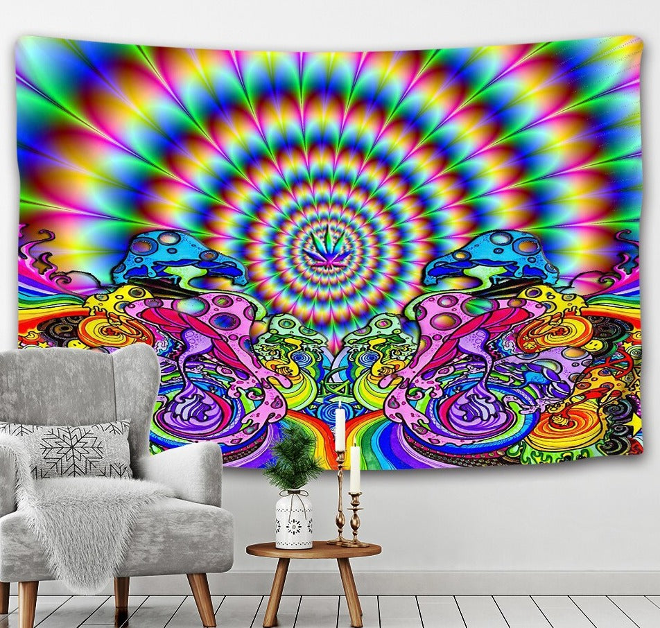 Mandala Swirl Art Tapestry-ToShay.org