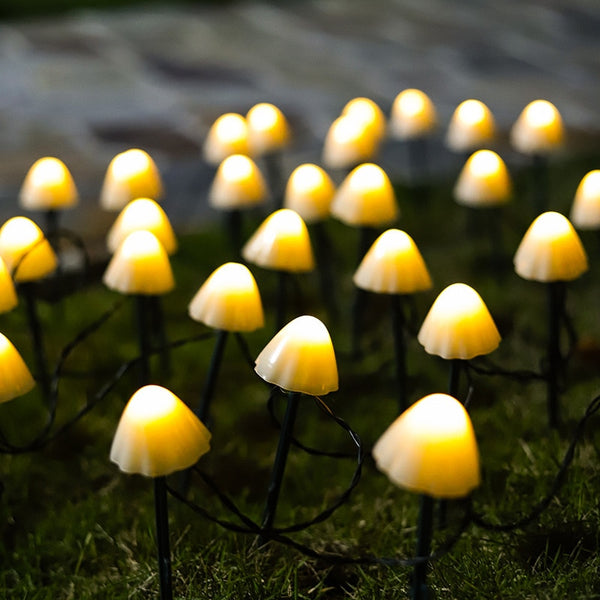 Mushroom Garden Lights-ToShay.org