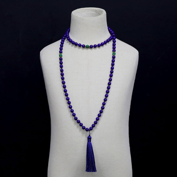 Blue Lapis Lazuli Mala Beads-ToShay.org