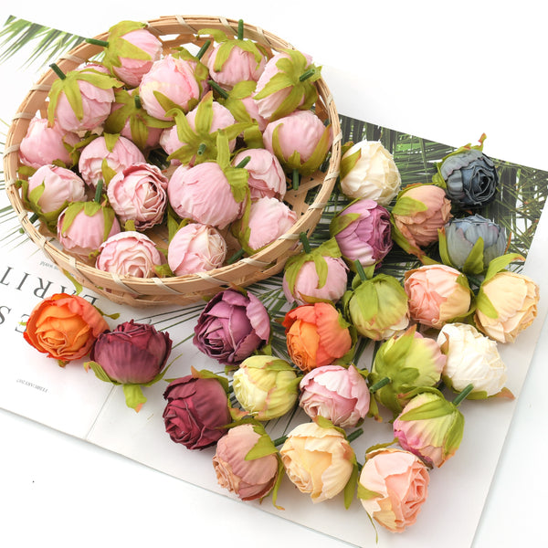 Rose Bud Silk Flowers-ToShay.org