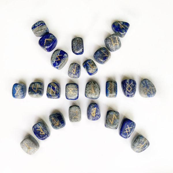 Blue Lapis Lazuli Runes-ToShay.org