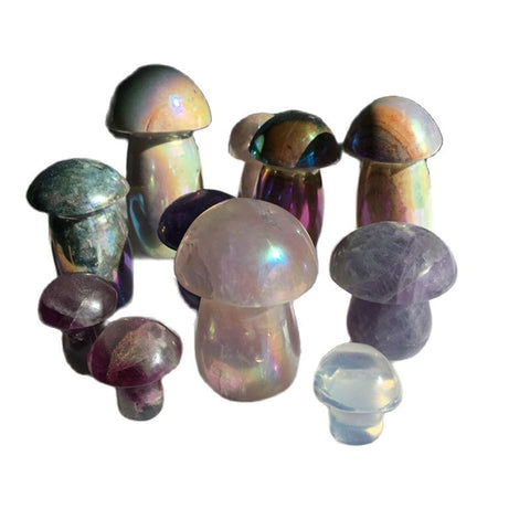 Mixed Crystal Mushrooms-ToShay.org