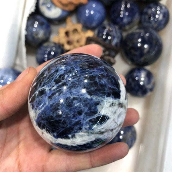 Blue Sodalite Crystal Ball-ToShay.org