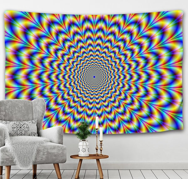 Mandala Swirl Art Tapestry-ToShay.org