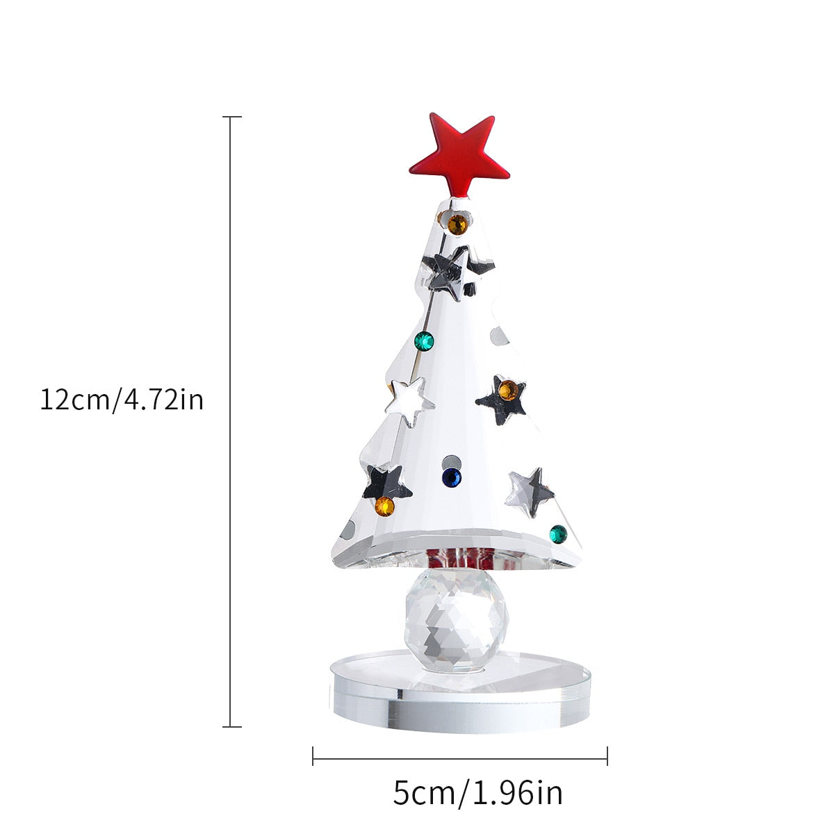 Clear Christmas Tree-ToShay.org
