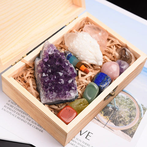 Crystal Cluster Gift Box-ToShay.org