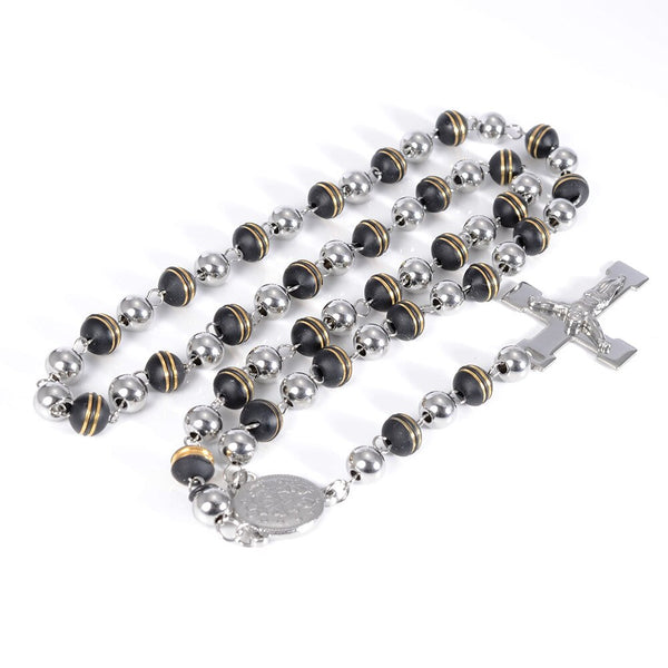 Steel Rosary Beads-ToShay.org