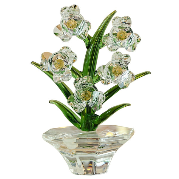 Glass Flower Pot-ToShay.org