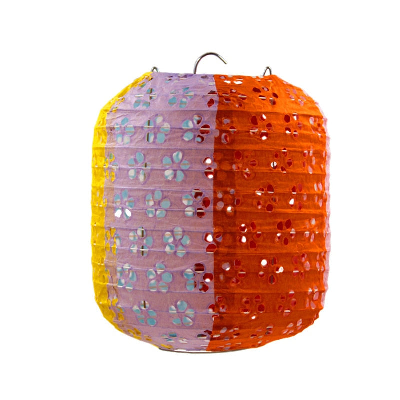 Festival Lace Paper Lanterns-ToShay.org