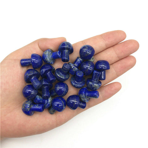 Blue Lapis Lazuli Mushroom-ToShay.org