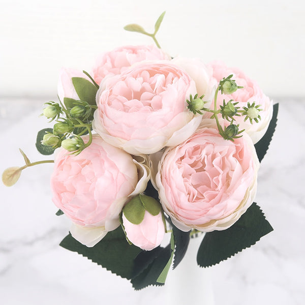 Peony Flowers Bouquet-ToShay.org
