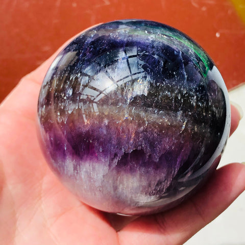 Purple Fluorite Ball-ToShay.org