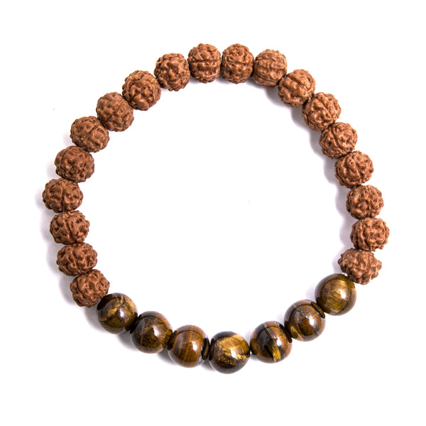 Rudraksha Mala Necklace-ToShay.org