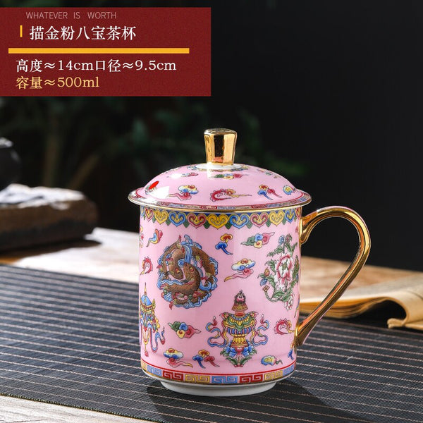 Jingdezhen Ceramic Tea Cup-ToShay.org