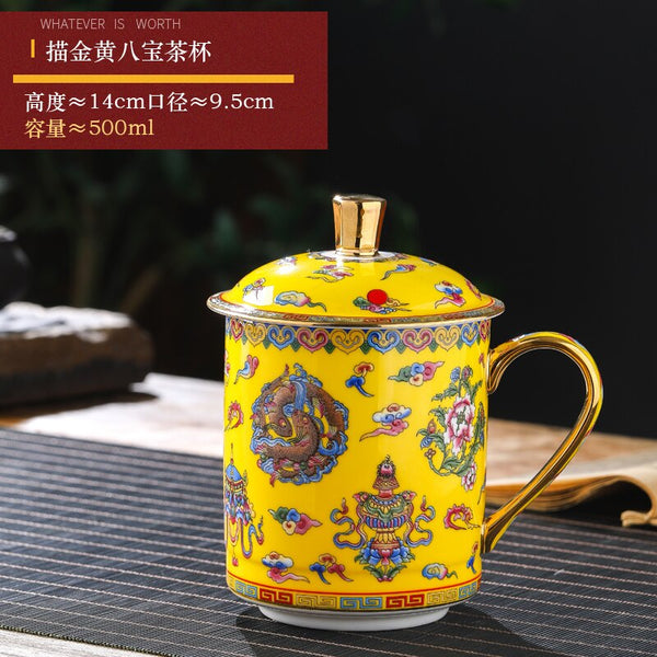 Jingdezhen Ceramic Tea Cup-ToShay.org