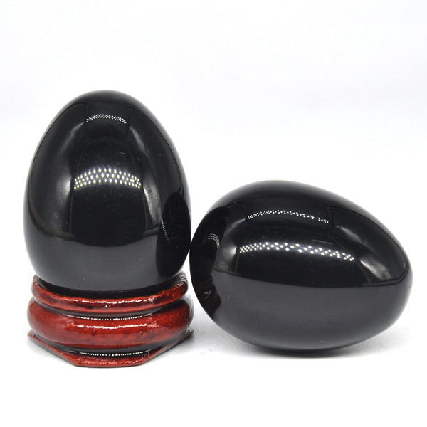 Black Obsidian Egg-ToShay.org