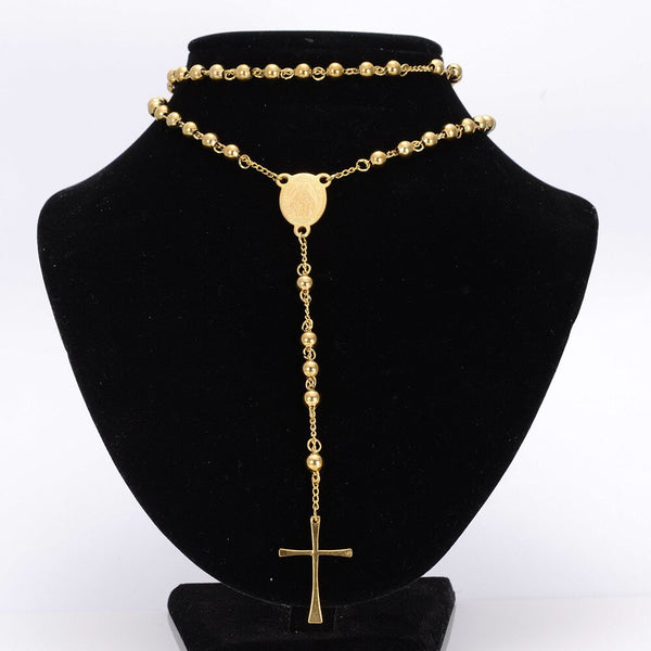 Gold Rosary Beads-ToShay.org