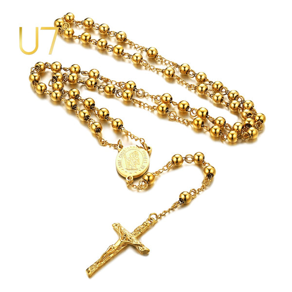 Gold Rosary Beads-ToShay.org