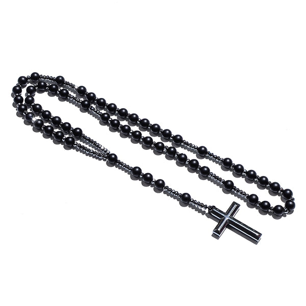 Black Onyx Rosary-ToShay.org