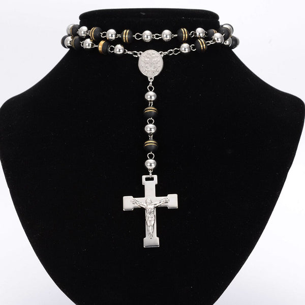 Steel Rosary Beads-ToShay.org
