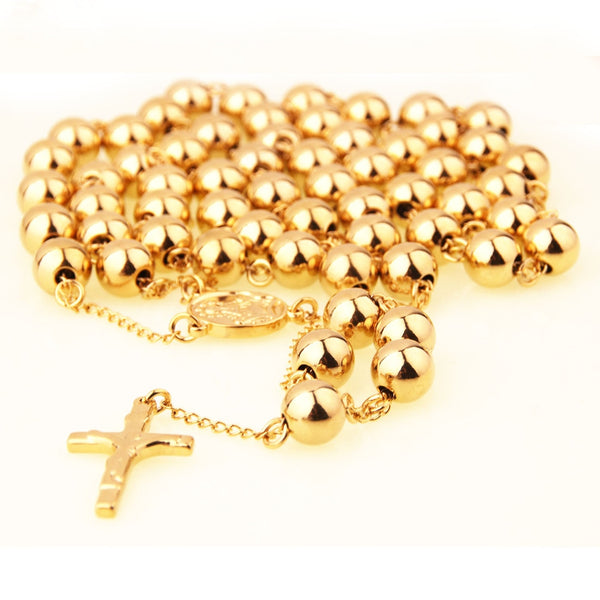 Gold Rosary Beads-ToShay.org