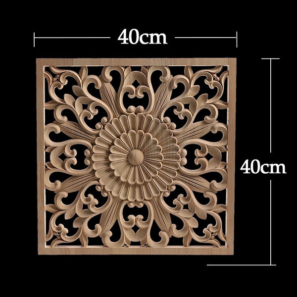 Wood Floral Wall Art-ToShay.org