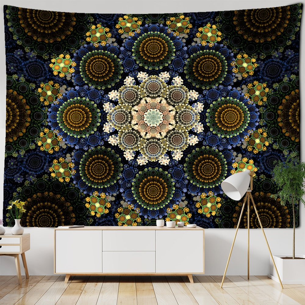 Mandala Tapestry Wall Hanging-ToShay.org