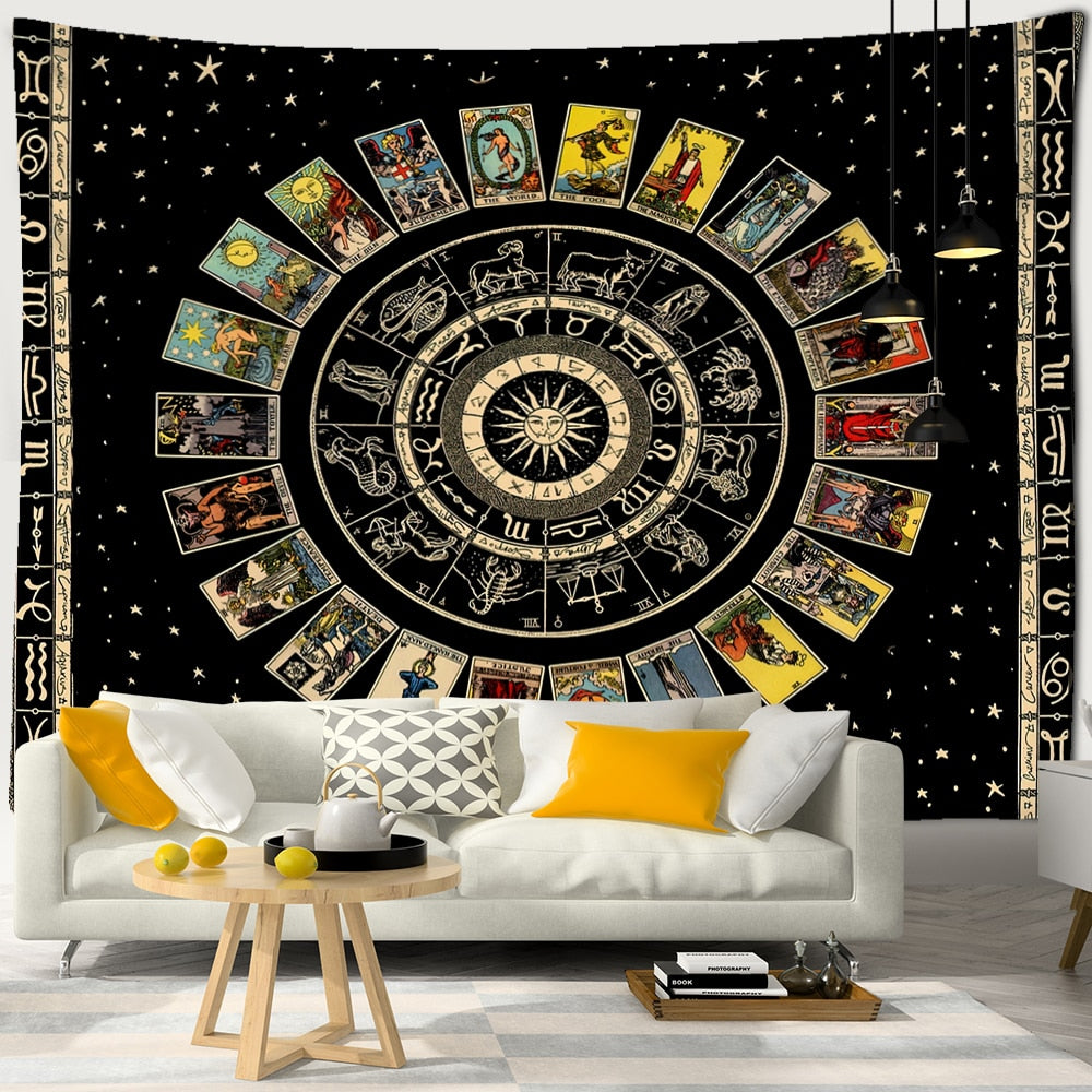 Zodiac Tarot Tapestry-ToShay.org