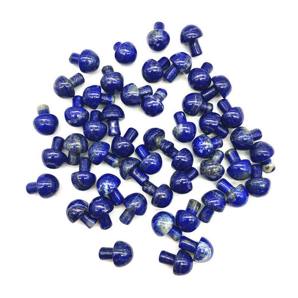 Blue Lapis Lazuli Mushroom-ToShay.org